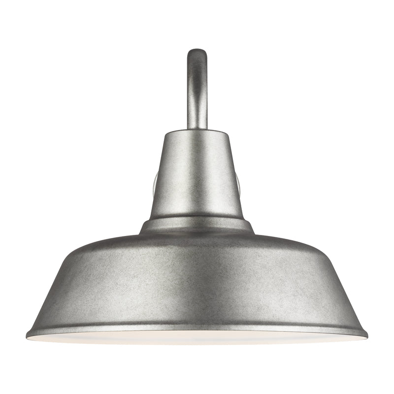 Visual Comfort Studio 8837401-57 One Light Outdoor Wall Lantern, Weathered Pewter