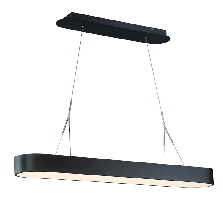 George Kovacs P1170-617-L LED Pendant, Bronze