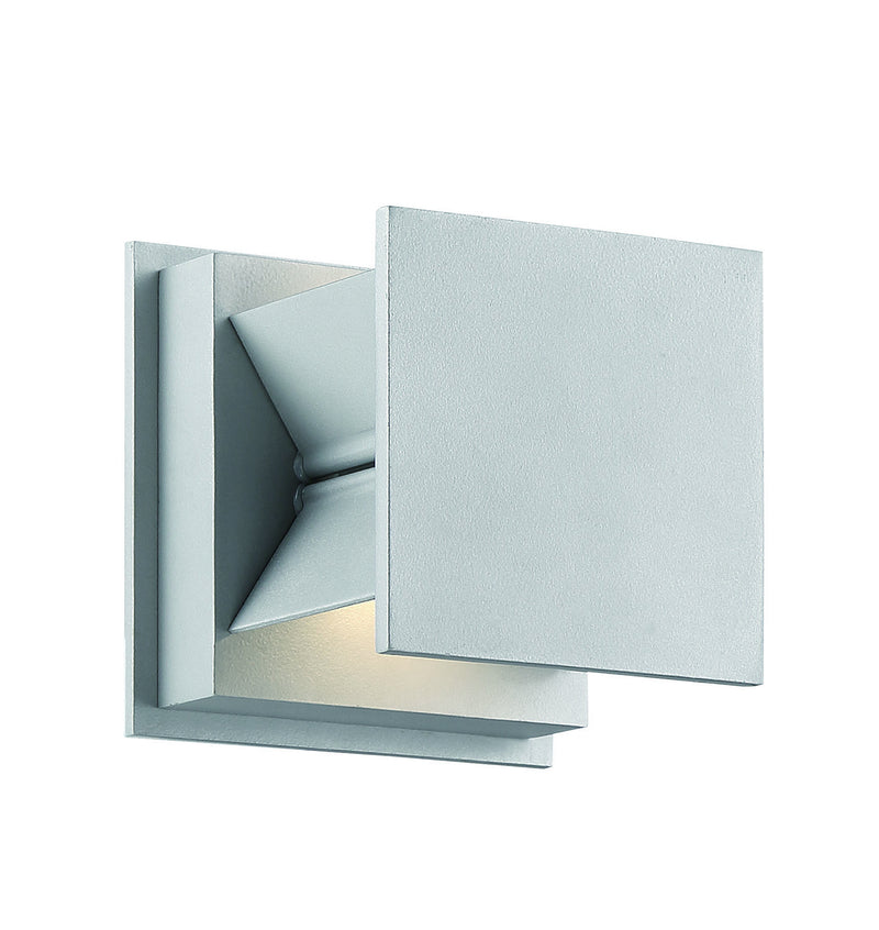 George Kovacs P1243-566-L LED Wall Sconce, Silver Dust