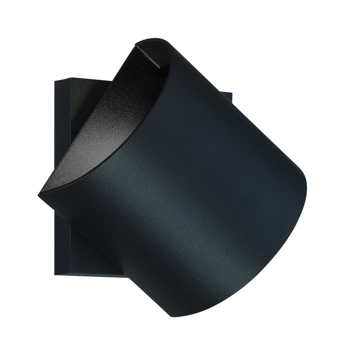 George Kovacs P1244-066-L LED Outdoor Wall Sconce, Coal