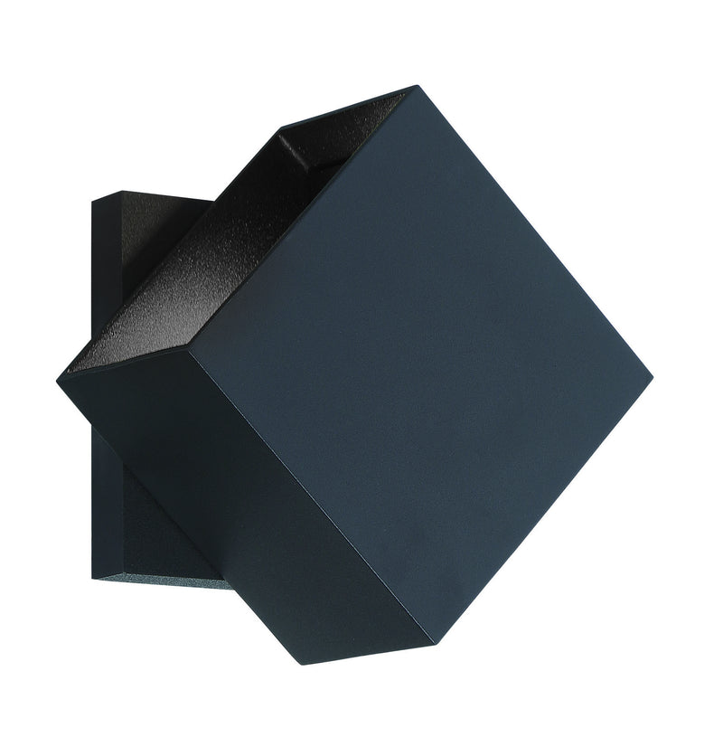 George Kovacs P1245-066-L LED Outdoor Wall Sconce, Coal