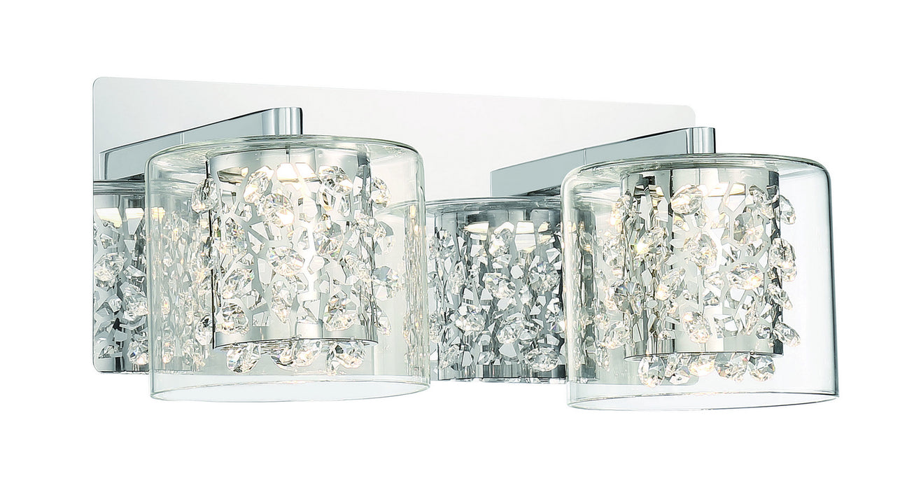 George Kovacs P1472-077-L LED Bath, Chrome