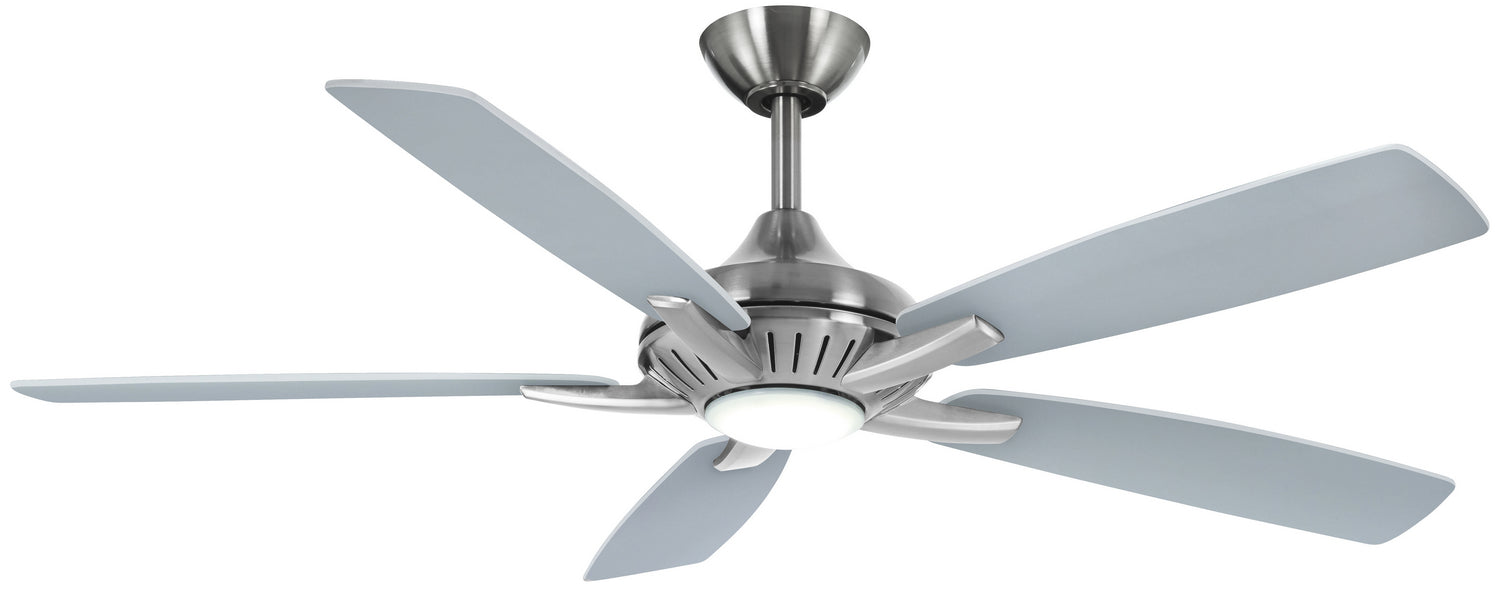 Minka Aire F1000-BN/SL 52" Ceiling Fan, Brushed Nickel W/ Silver