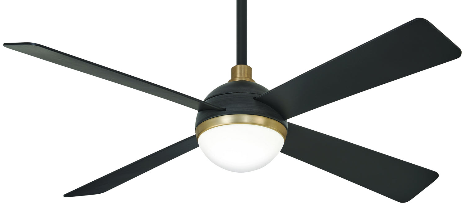 Minka Aire F623L-BC/SBR 54" Ceiling Fan, Soft Brass