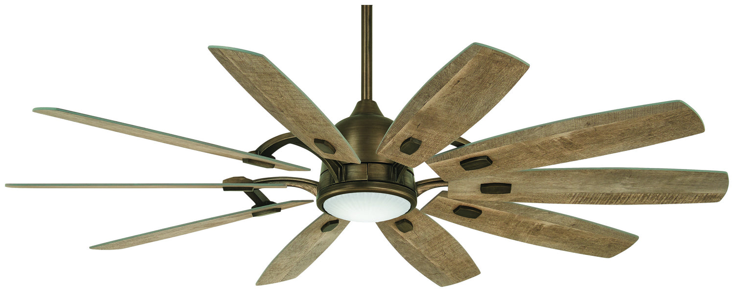 Minka Aire F864L-HBZ 65" Ceiling Fan, Barnwood