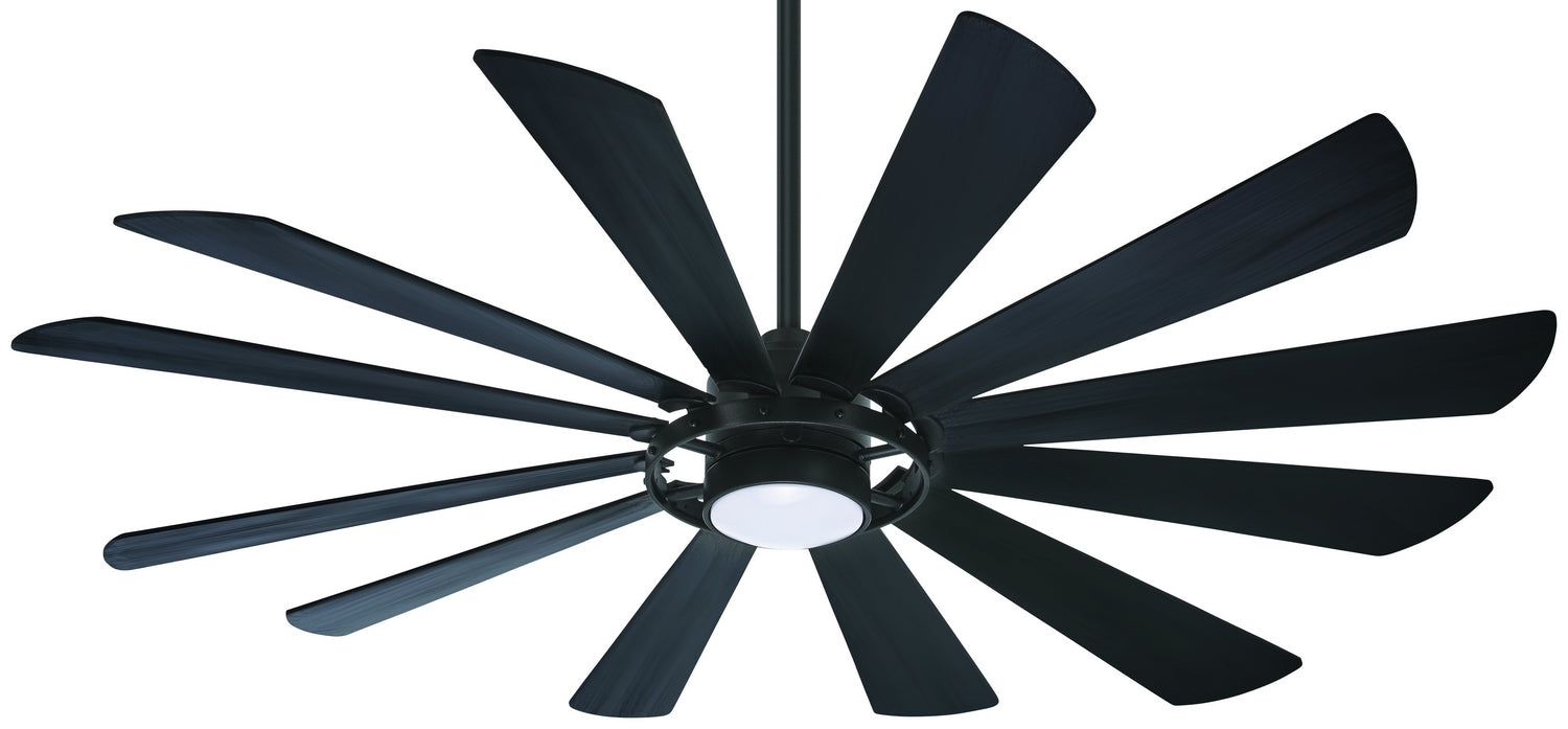 Minka Aire F870L-TCL 65" Ceiling Fan, Textured Coal