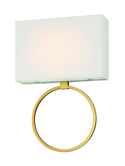 Minka-Lavery 4020-679-L LED Wall Sconce, Painted Honey Gold With Polish