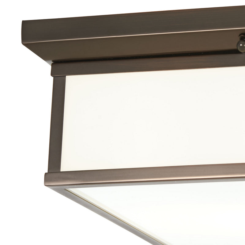 Minka-Lavery 6918-281-L LED Flush Mount, Harvard Court Bronze (Plated)