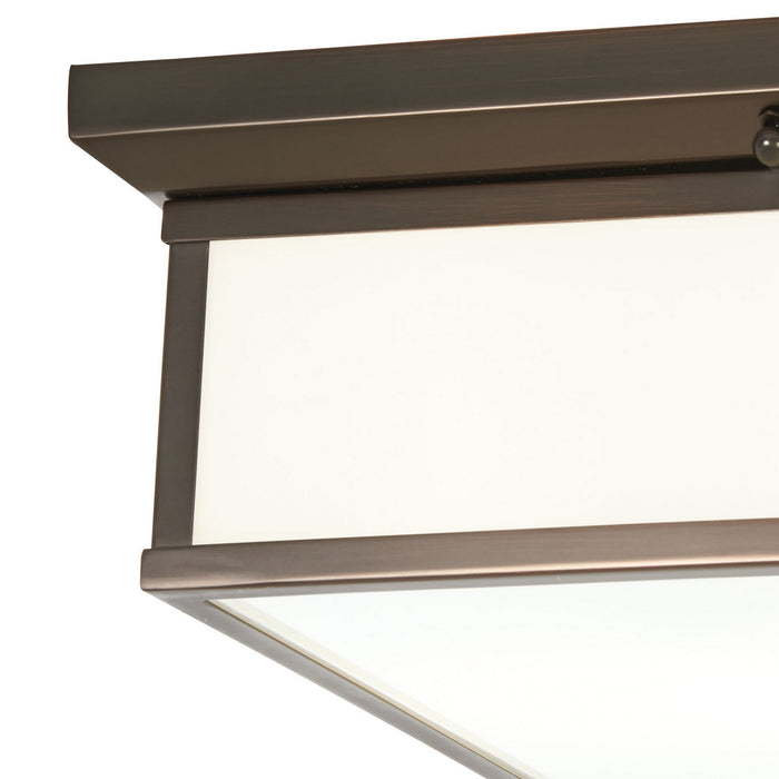 Minka-Lavery 6918-281-L LED Flush Mount, Harvard Court Bronze (Plated)