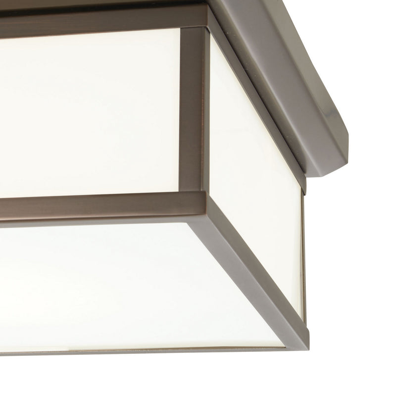 Minka-Lavery 6918-281-L LED Flush Mount, Harvard Court Bronze (Plated)