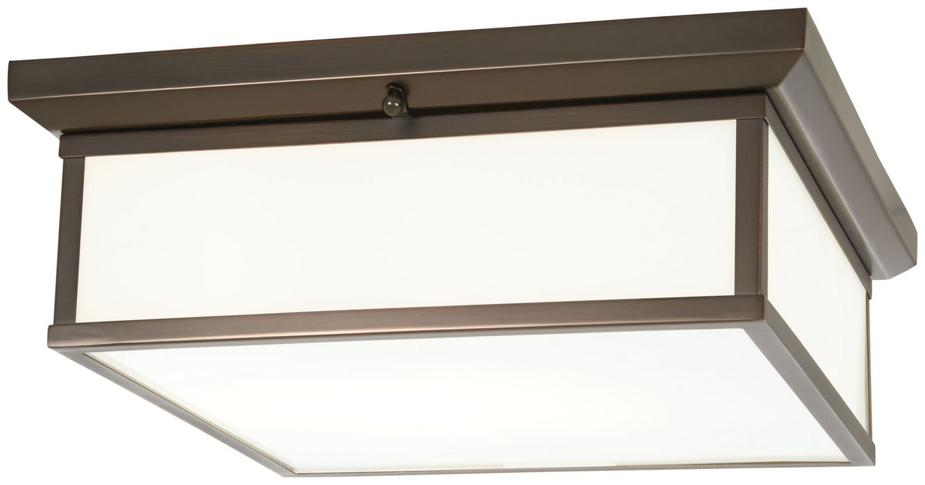 Minka-Lavery 6918-281-L LED Flush Mount, Harvard Court Bronze (Plated)