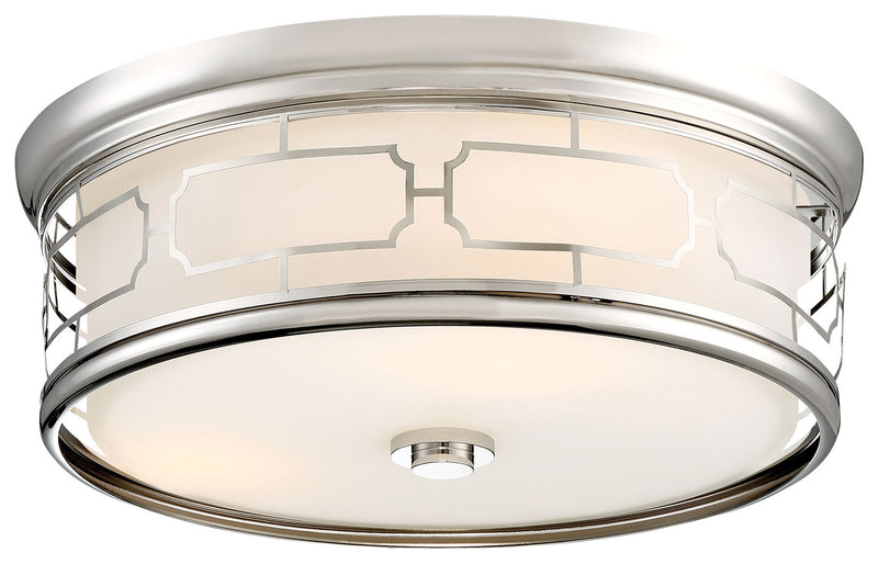 Minka-Lavery 826-613-L LED Flush Mount, Polished Nickel