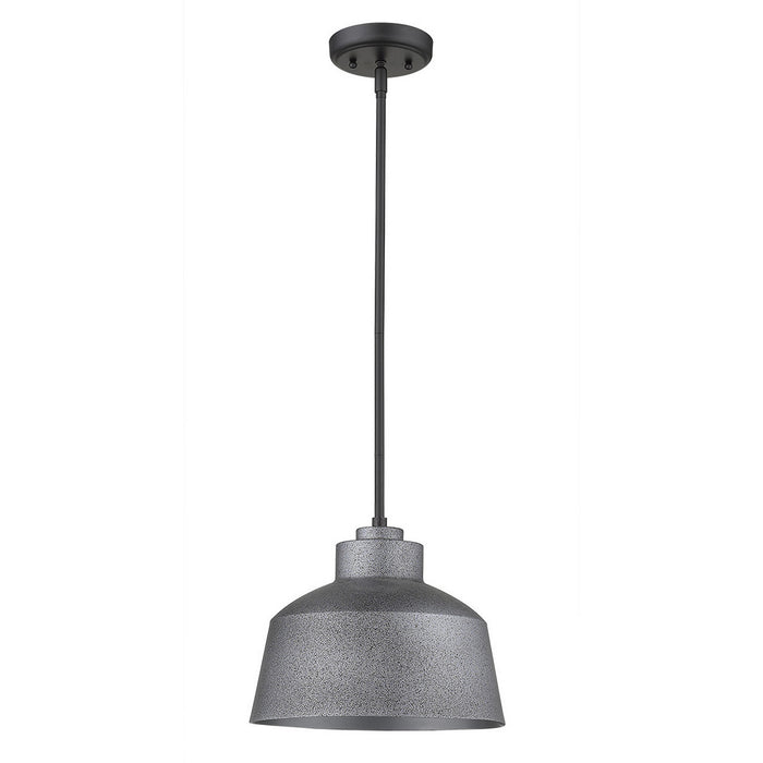 Acclaim Lighting 1655GY One Light Pendant, Gray