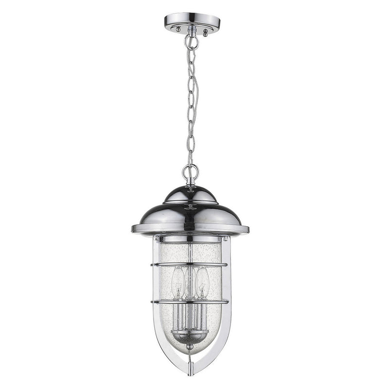 Acclaim Lighting 1716CH Three Light Hanging Lantern, Chrome