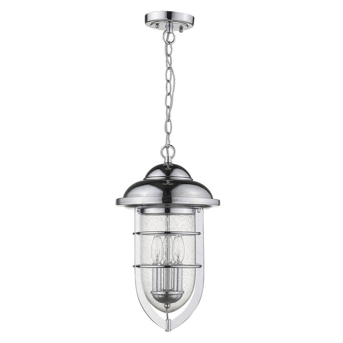 Acclaim Lighting 1716CH Three Light Hanging Lantern, Chrome