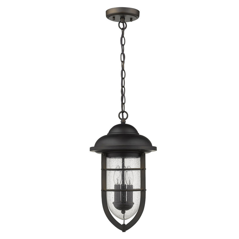 Acclaim Lighting 1716ORB Three Light Hanging Lantern, Oil-Rubbed Bronze