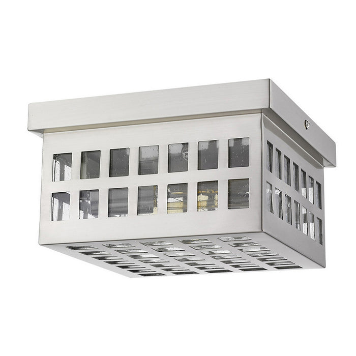 Acclaim Lighting 1815SN Two Light Flushmount, Satin Nickel