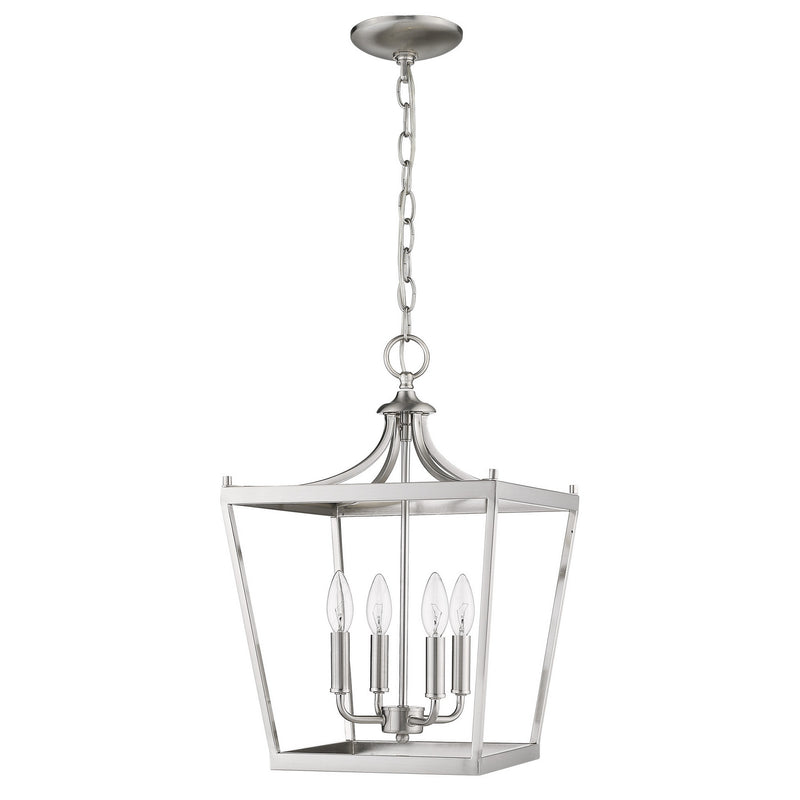 Acclaim Lighting IN11133SN Four Light Pendant, Satin Nickel