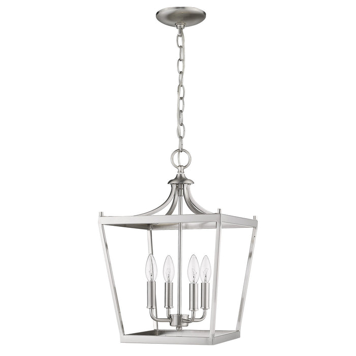 Acclaim Lighting IN11133SN Four Light Pendant, Satin Nickel