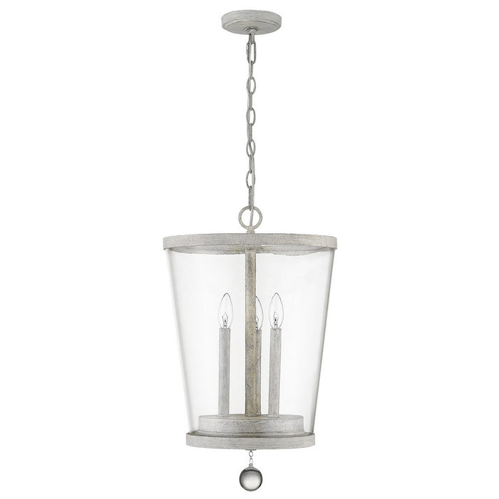 Acclaim Lighting IN11343CW Three Light Foyer Pendant, Country White