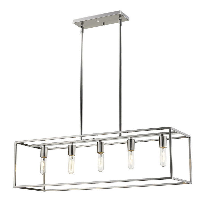 Acclaim Lighting IN21002SN Five Light Island Pendant, Satin Nickel
