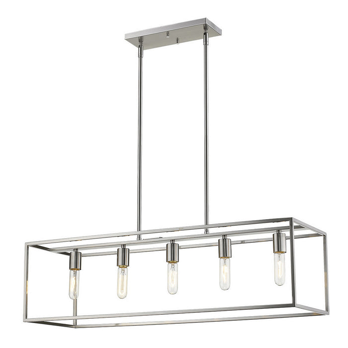 Acclaim Lighting IN21002SN Five Light Island Pendant, Satin Nickel