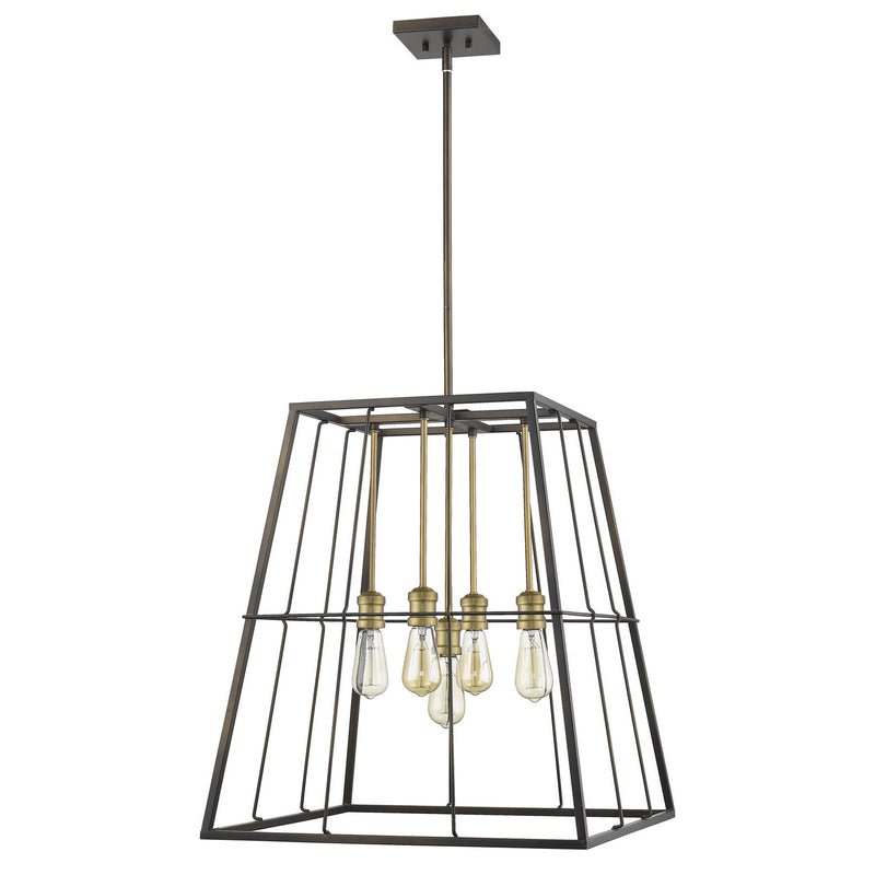 Acclaim Lighting IN21052ORB Five Light Pendant, Oil-Rubbed Bronze
