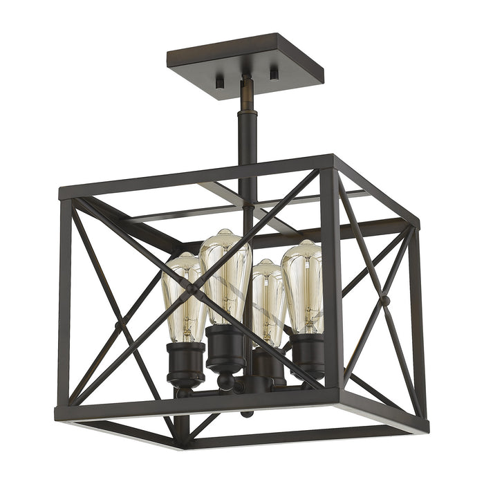 Acclaim Lighting IN21124ORB Four Light Pendant, Oil-Rubbed Bronze