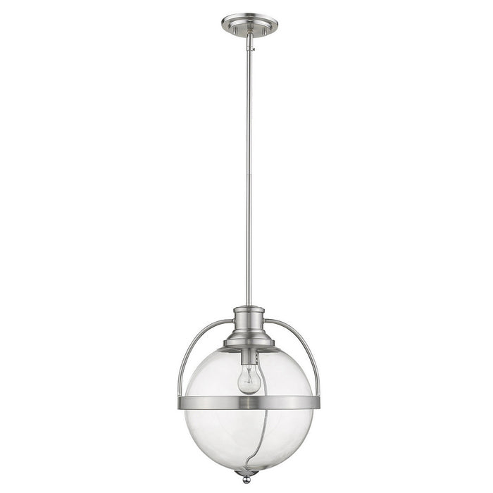 Acclaim Lighting IN21176SN One Light Pendant, Satin Nickel