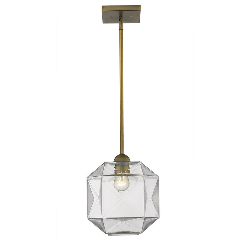 Acclaim Lighting IN21210BR One Light Pendant, Brass