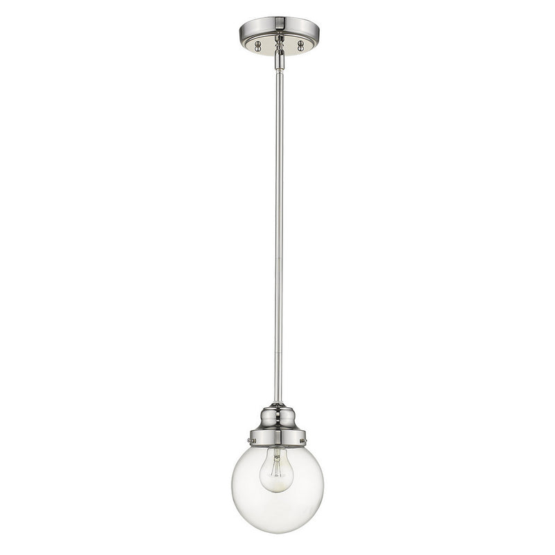 Acclaim Lighting IN21220PN One Light Pendant, Polished Nickel