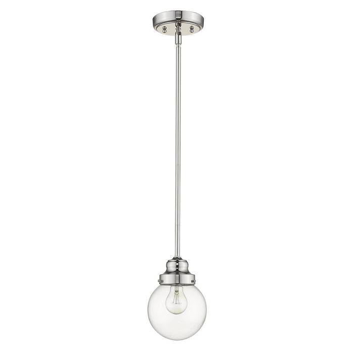 Acclaim Lighting IN21220PN One Light Pendant, Polished Nickel