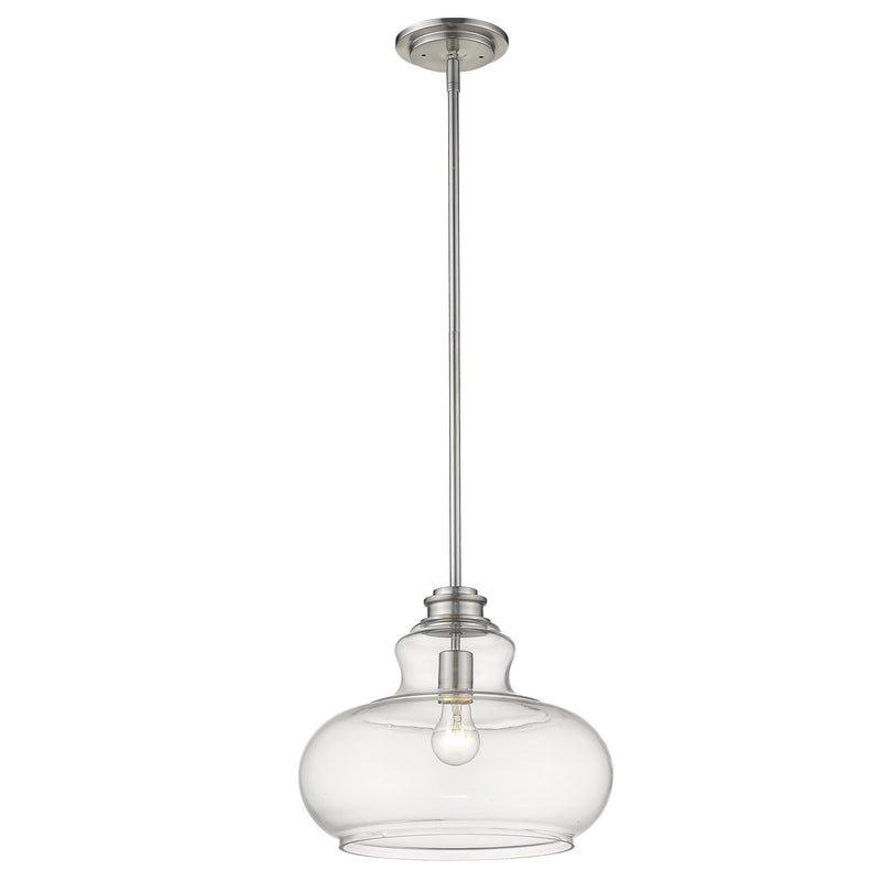 Acclaim Lighting IN21251SN One Light Pendant, Satin Nickel