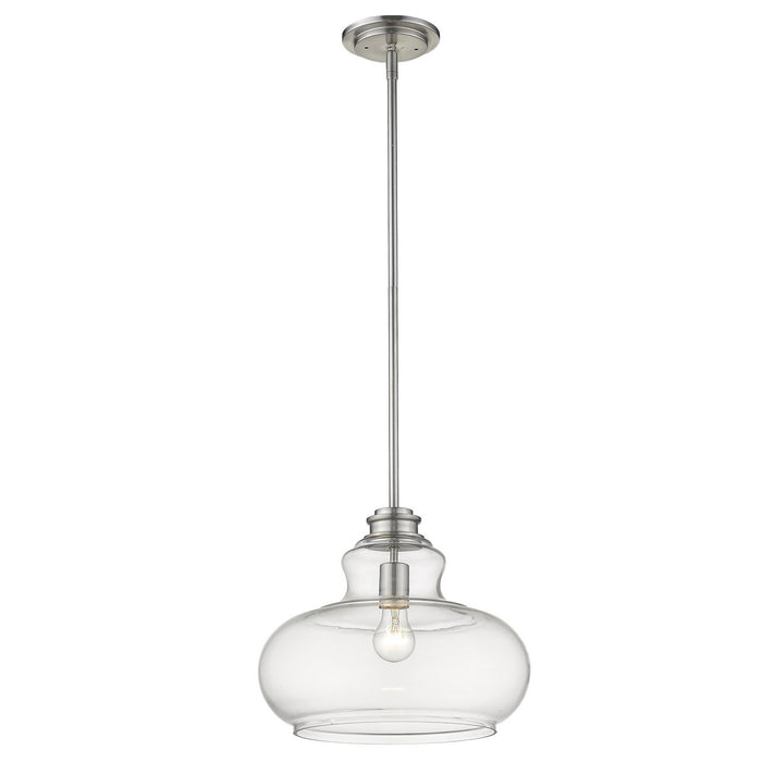 Acclaim Lighting IN21251SN One Light Pendant, Satin Nickel