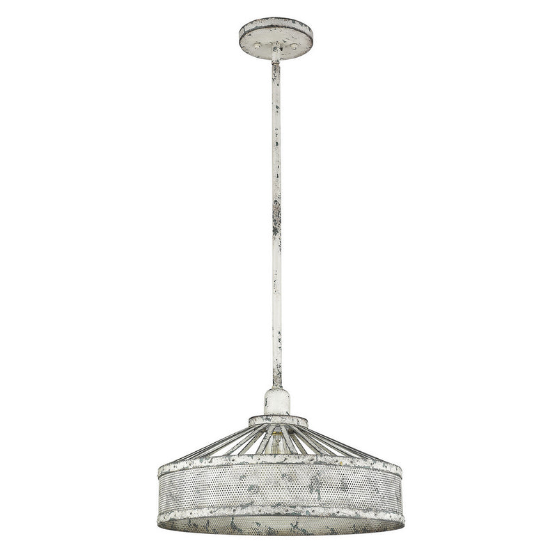 Acclaim Lighting IN21514AI One Light Pendant, Aged Ivory