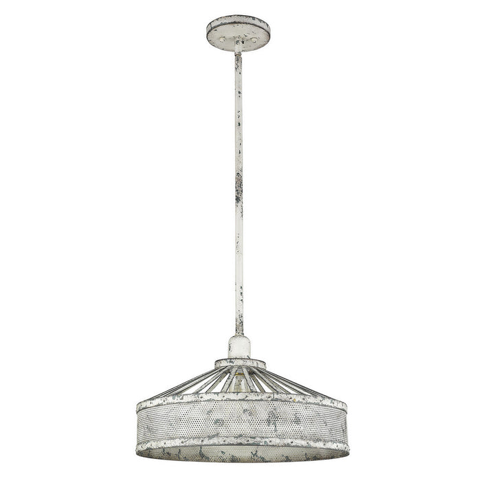 Acclaim Lighting IN21514AI One Light Pendant, Aged Ivory