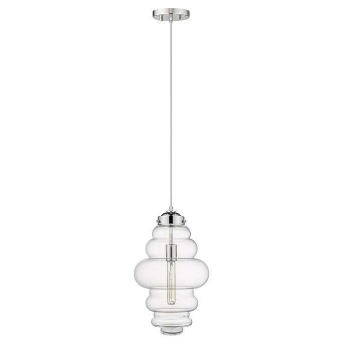 Acclaim Lighting IN31301PN One Light Mini Pendant, Polished Nickel