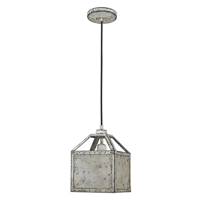 Acclaim Lighting IN31510AI One Light Pendant, Aged Ivory