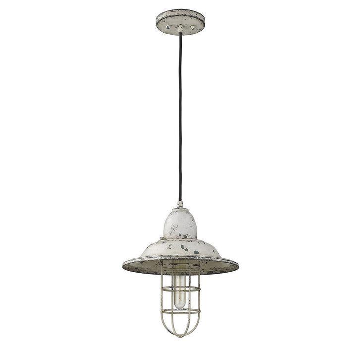 Acclaim Lighting IN31515AI One Light Pendant, Aged Ivory