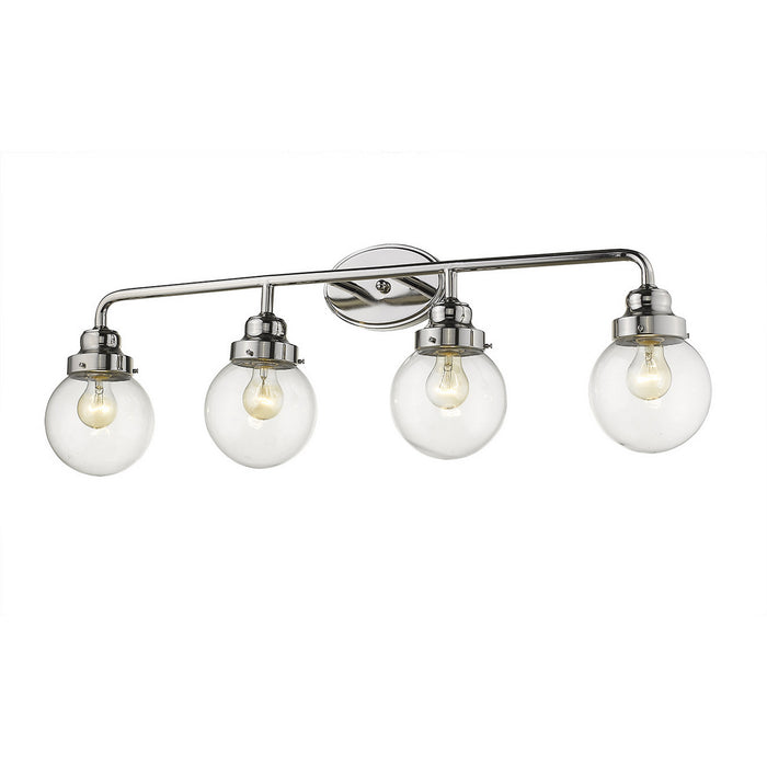 Acclaim Lighting IN41227PN Four Light Vanity, Polished Nickel