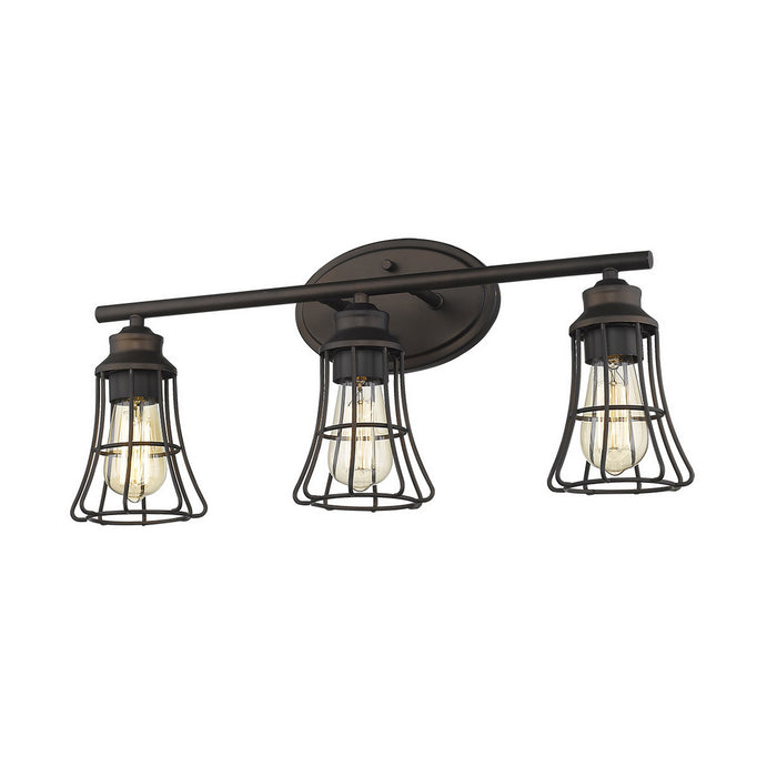 Acclaim Lighting IN41282ORB Three Light Vanity, Oil-Rubbed Bronze