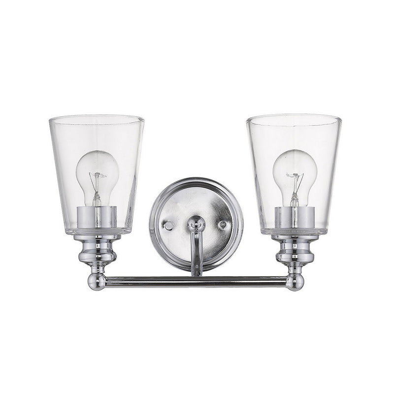 Acclaim Lighting IN41401CH Two Light Vanity, Chrome