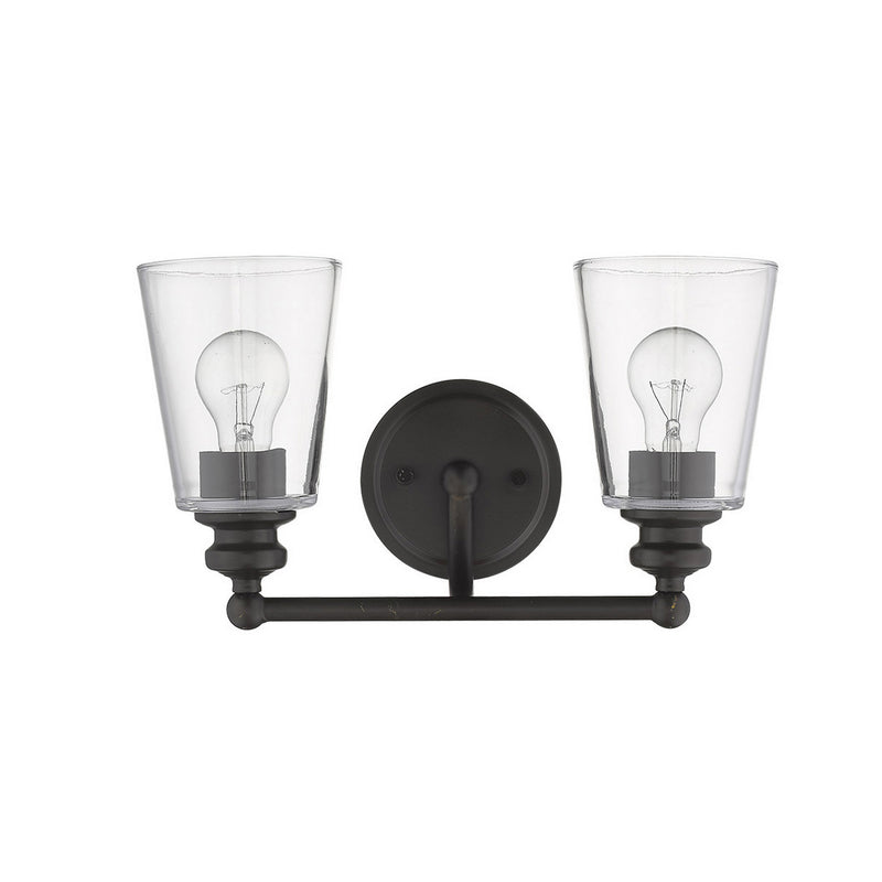 Acclaim Lighting IN41401ORB Two Light Vanity, Oil-Rubbed Bronze
