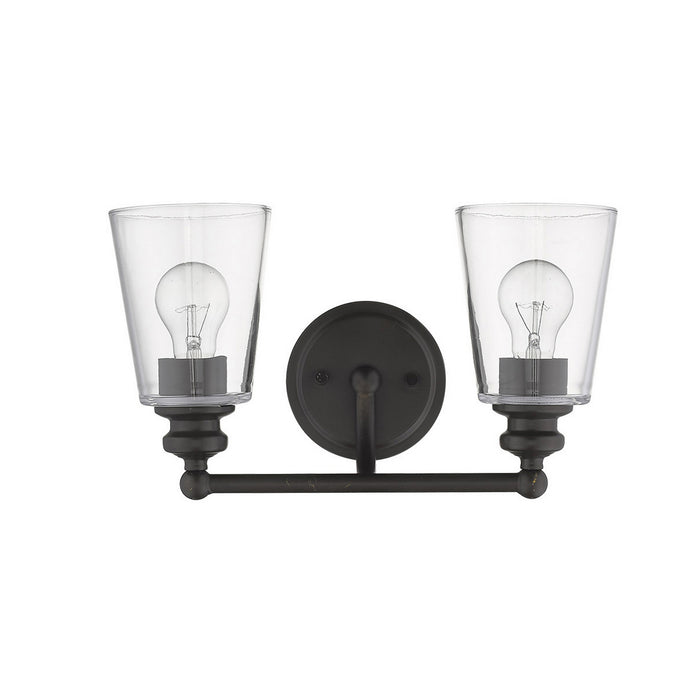 Acclaim Lighting IN41401ORB Two Light Vanity, Oil-Rubbed Bronze