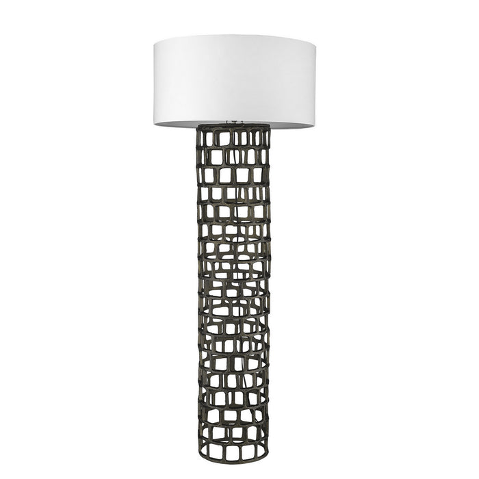 Acclaim Lighting TF70005BG One Light Floor Lamp, Black Gold