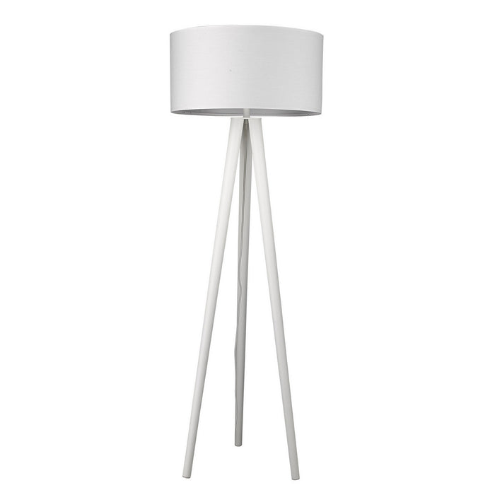 Acclaim Lighting TF70070WH One Light Floor Lamp, White