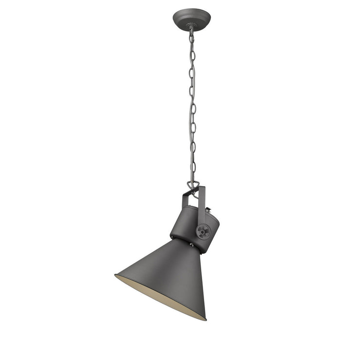Acclaim Lighting TP10026GY One Light Pendant, Gray