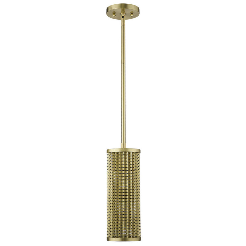 Acclaim Lighting TP20010GD One Light Pendant, Gold