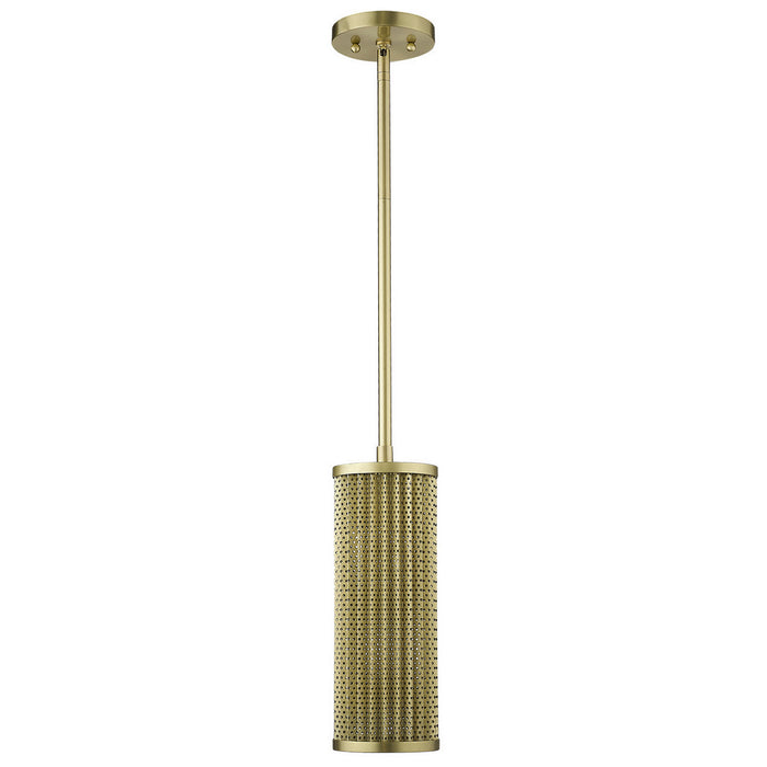 Acclaim Lighting TP20010GD One Light Pendant, Gold