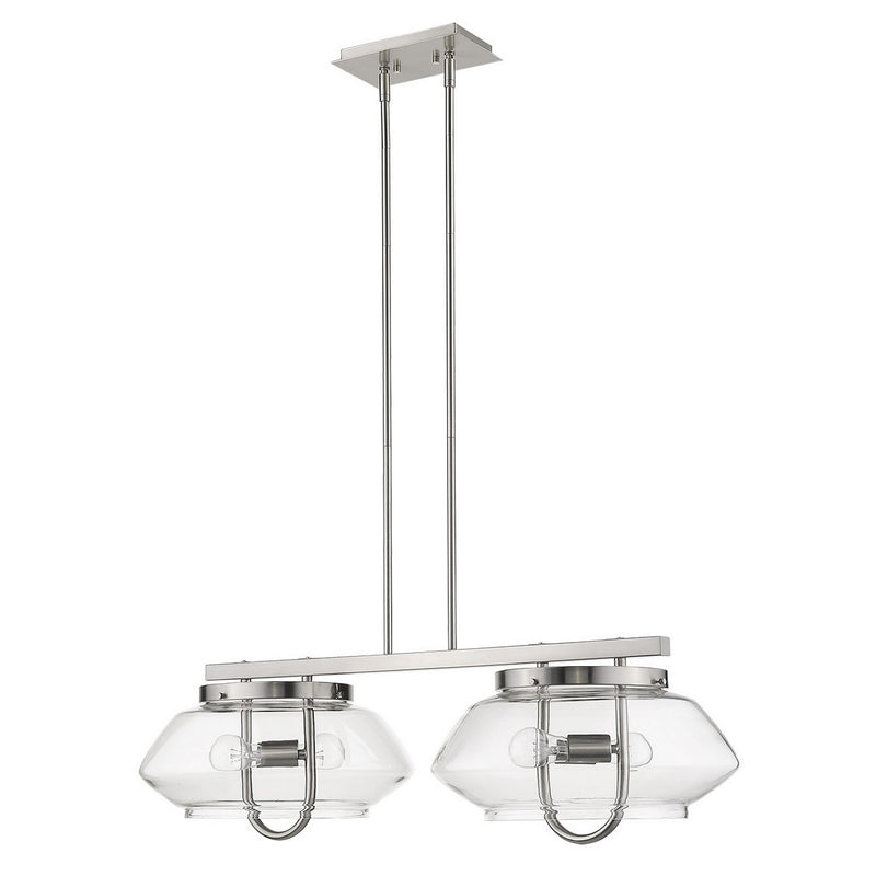 Acclaim Lighting TP20060SN Four Light Island Pendant, Satin Nickel